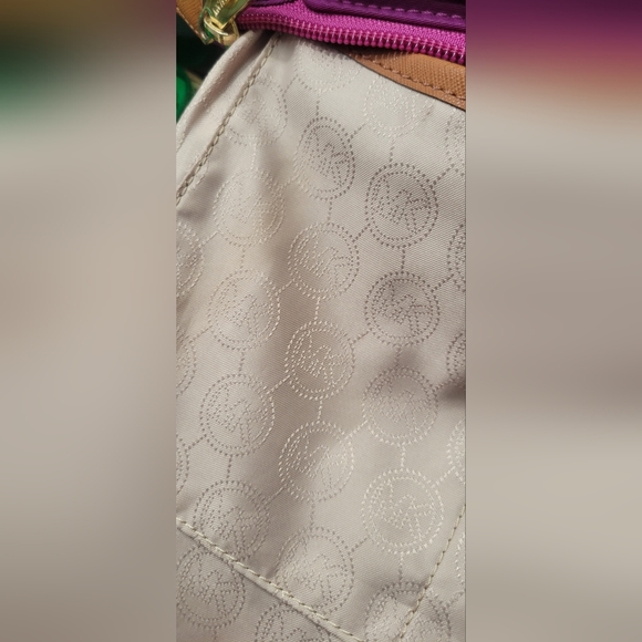 Michael Kors Nylon And Leather Crossbody Purse - Picture 12 of 15